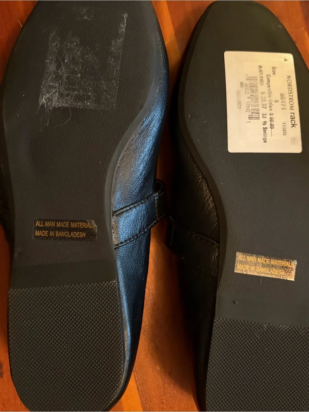 DV by Dolce Vita Black Mary Jane Ballet Flats with Ankle Strap NWT